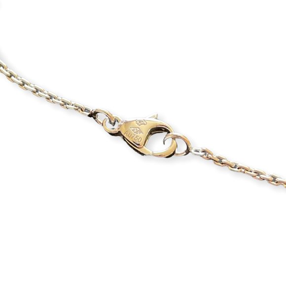 Louis Vuitton IDYLLE BLOSSOM LV PENDANT, WHITE GOLD AND DIAMOND - Picture 8 of 13